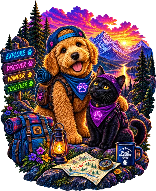 Pawsitive Adventures T-Shirt209:1157 210:1161