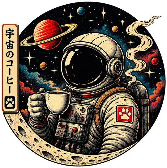 Space Coffee T-Shirt217:1208 218:1212