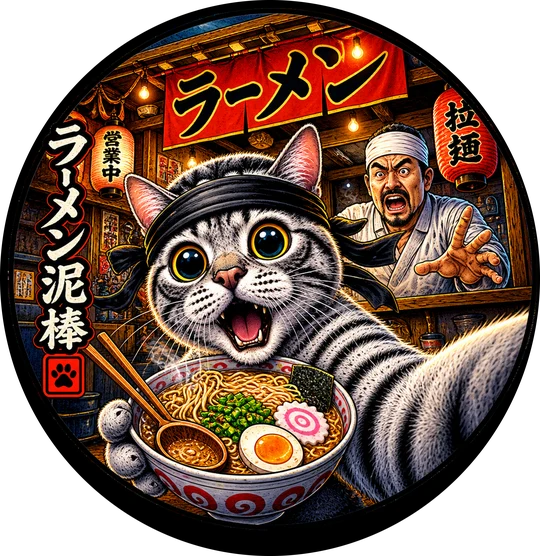 Cat Ramen Angry Chef T-Shirt299:1747 300:1751
