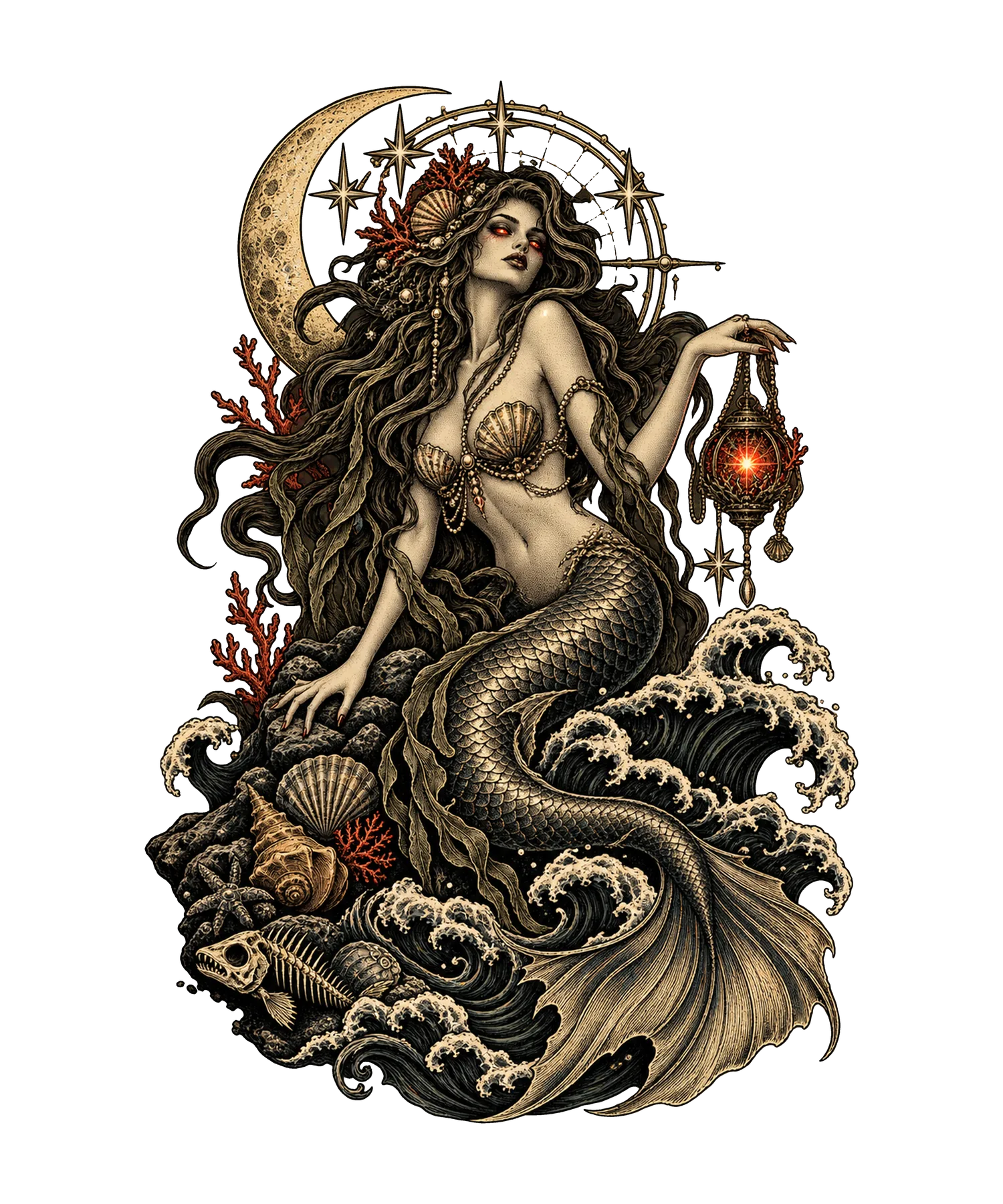 Moonlit Mermaid T-Shirt373:2100 374:2104