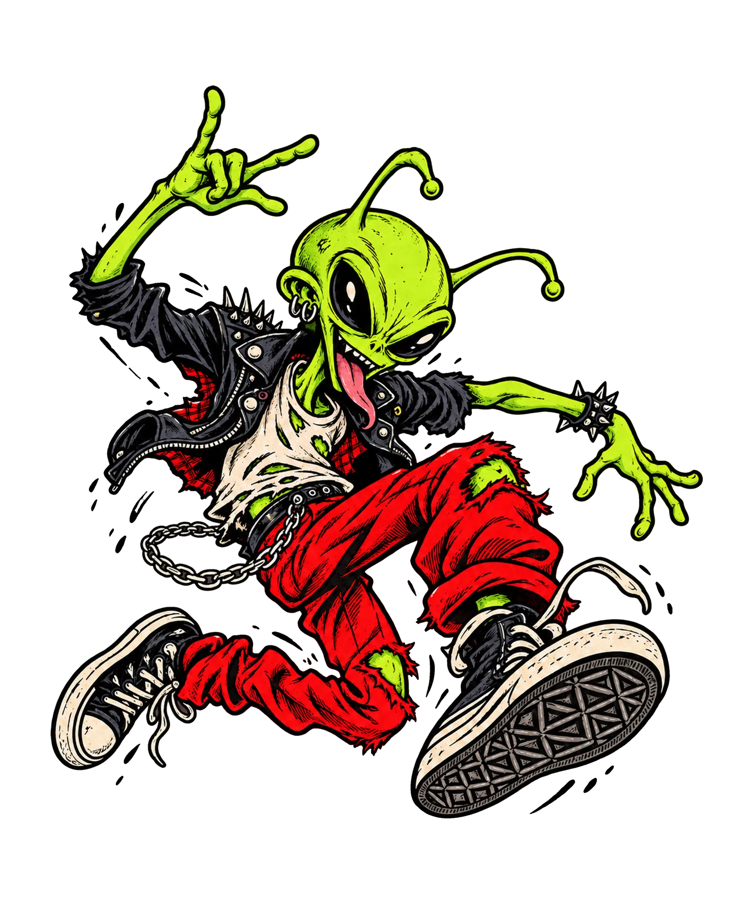 Punk Alien Dancer T-Shirt393:2190 394:2194
