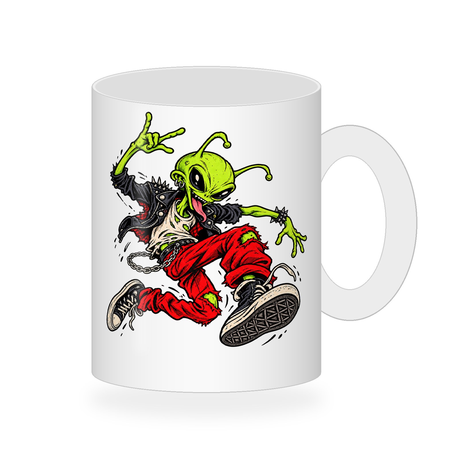 Punk Alien Dancer Coffee Mug471:2484