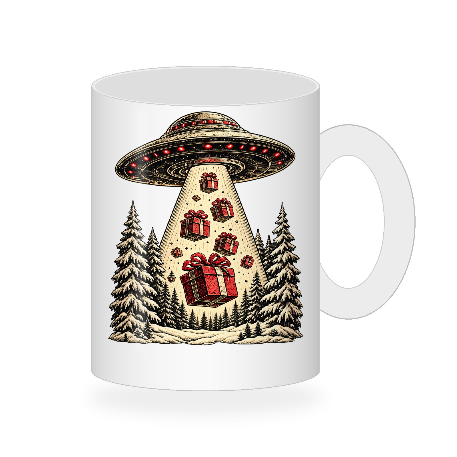 UFO Gift Abduction Coffee Mug476:2489
