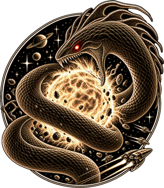 Ouroboros Void Serpent T-Shirt53:235 54:239