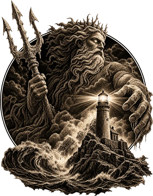 Poseidon's Lighthouse T-Shirt57:253 58:257