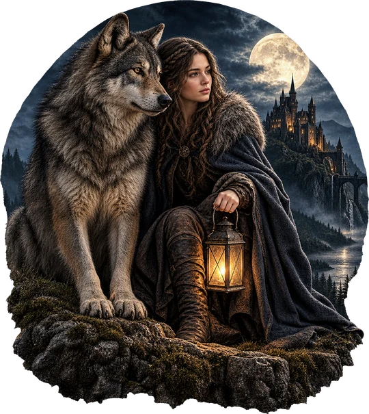 Ranger and Wolf Castle Watch T-Shirt59:262 60:266