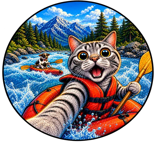 Cat River Rafting T-Shirt153:830 154:834